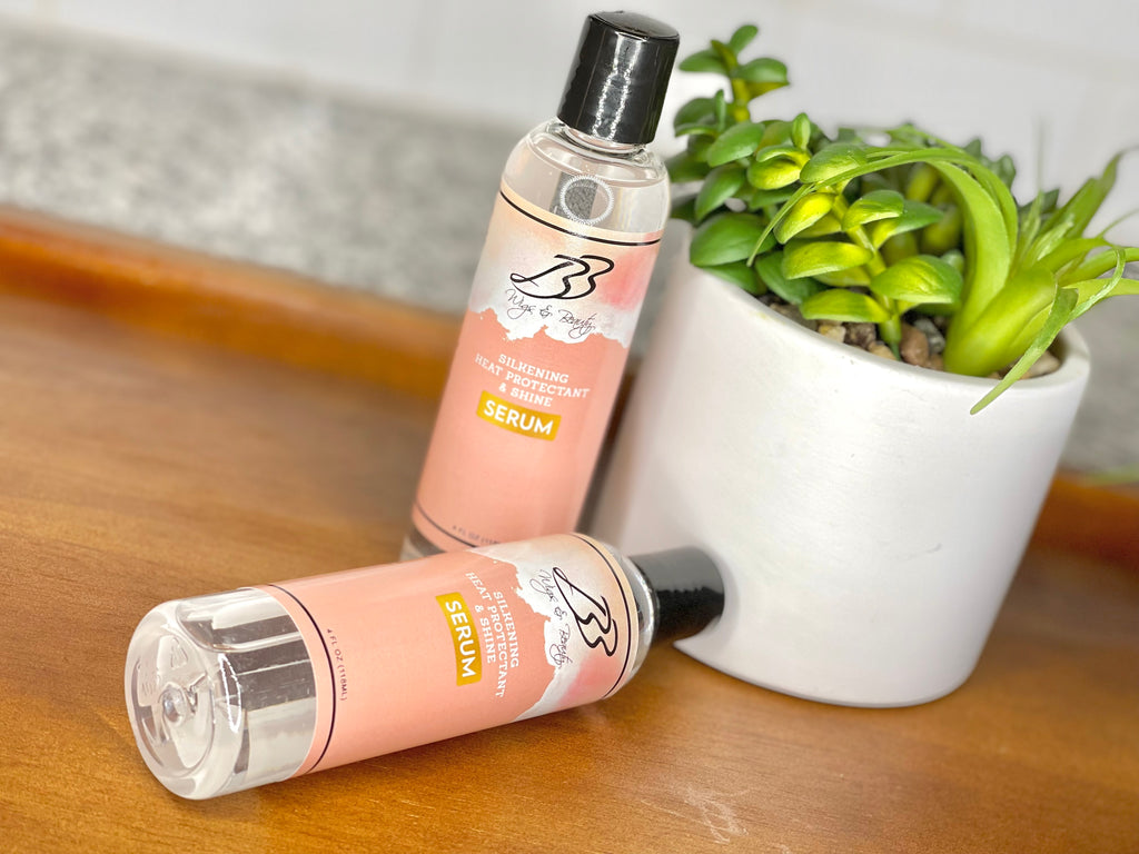 Silkening Heat Protectant & Shine